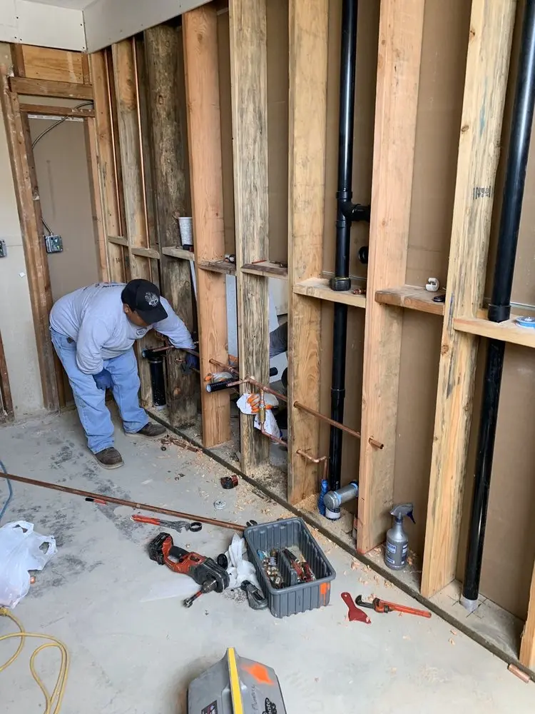 Commercial rough-in plumbing for Gas Line Repair in Northwood Hills